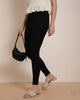 Bamboo Modal Ankle Legging - Black