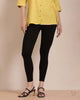 Cotton Ankle Legging - Carbon Black