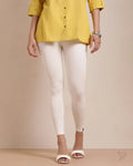 Cotton Ankle Legging - Creme De La Creme