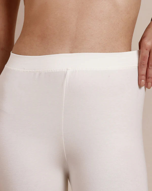 Cotton Ankle Legging - Creme De La Creme