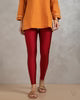 Shimmer Legging - Red Velvet