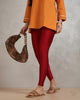 Shimmer Legging - Red Velvet