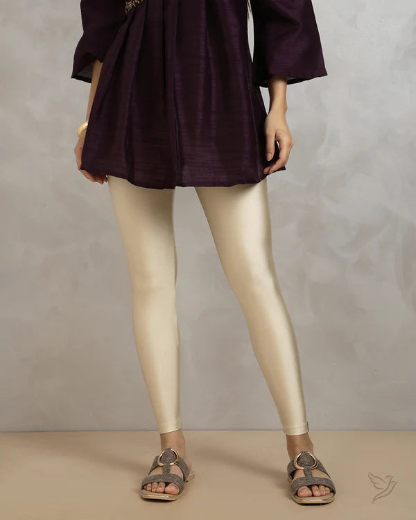 Shimmer Legging - Pearly Vanilla